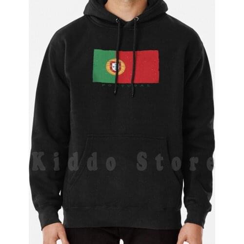 Portugal Flag Hoodie Long Sleeve Portugal Flag Portuguese Idea Football Europe Country European National
