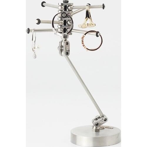 R-10 READY-TO-ASSEMBLE Stainless Steel jewelry display stand
