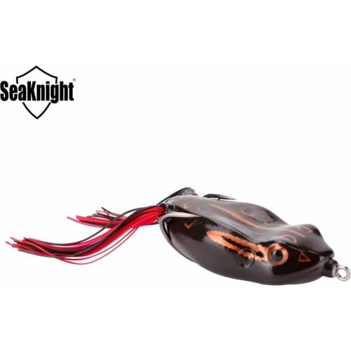 SeaKnight SK403 Fishing Lure 1PC 6.5g 45mm Snakehead Top water Floating Frogs Baits Rubber Fishing Lure