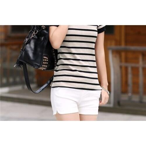 Tops T Shirt Women Short Red Sleeve Tshirt Women Lady