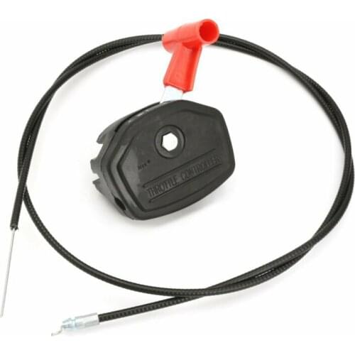 Universal 56'' Lawn mower Throttle Cable Switch Lever Control Handle Choke Lever Lawnmowers Switch For Garden Power Tools Spares