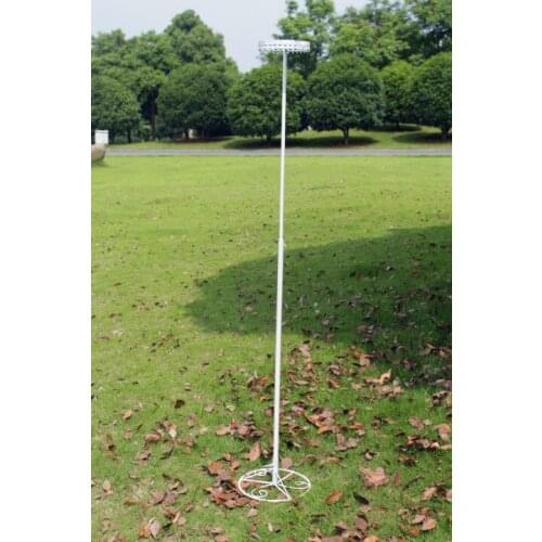 SPR The new wedding props wedding road lead iron road lead frame white flower lift 7 1 meter tall thick-2set/lot