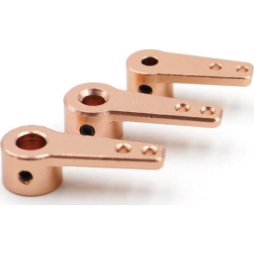 1PC Rc Car / Boat Metal Steering Arm Servo Horn Single / Double Arm 3.1mm 4.1mm 5.1mm For Futaba wltoys HSP HPI Himoto Axia