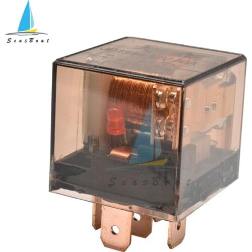 1pcs Waterproof Automotive Relay 100A 80A 5Pin SPDT Car Control Device Car Relays DC 24V 12V High Capacity Switching