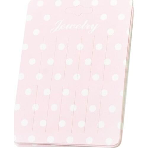 20 Piece Cute Rectangle Paper Hair Clip Hairpin Barrette Hair Jewelry Hair Accessories Display Packaging Cards