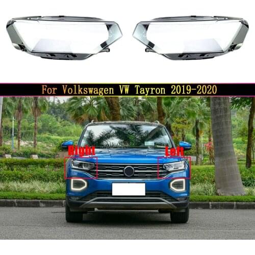 Lens Case Transparent Lampshade Headlight Cover For Volkswagen VW Tayron 2019 2020 Car Light Lamp Shell Headlamp