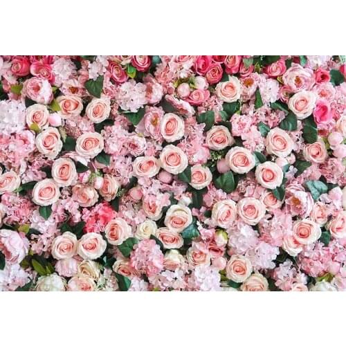 Rose backdrop wedding backgrounds vinyl fotografia newborn baby photography backdrops for photo studio props photophone lv-2570