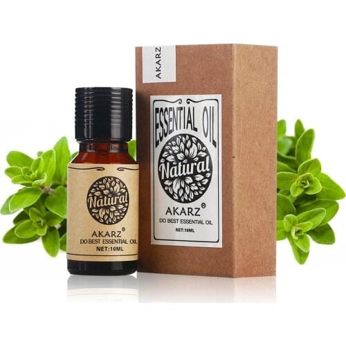Marjoram essential oil AKARZ brand natural Oiliness Cosmetics Candle Soap Scents Making DIY odorant raw material Marjoram oil