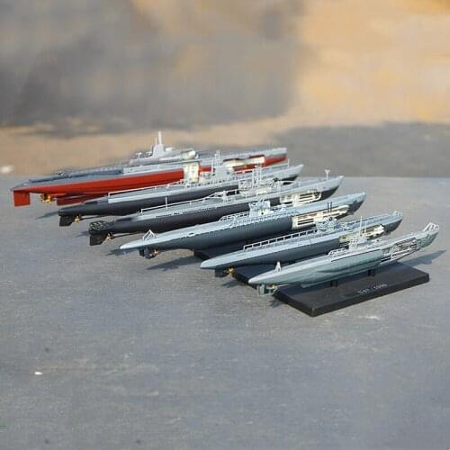 1/350 World War II German U-shaped submarine U26 military model ATLAS battleship alloy casting car model collection