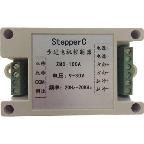 Industrial type ZWC-100A servo and stepper motor controller positive and negative pulse generation speed control PLC