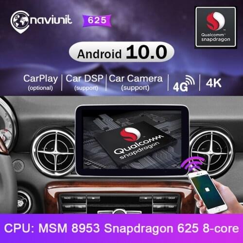 Snapdragon Car radio 2 din android 10 with screen For Mercedes Benz SLK R172 SL R231 2011-2018 NTG 4.5/5.0 Multimedia GPS stereo