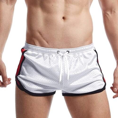 AIMPACT Wholesale Mens Booty Running Shorts Athletic Training Gym Mesh Drawstring Men Shorts Sexy Casual Short Pants AM2802