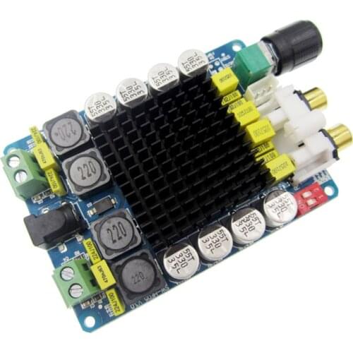 Amplifier Board of TDA7498 Class D 2X100W Dual Channel Audio Stereo 80W + 80W Digital Amplifier Board Module