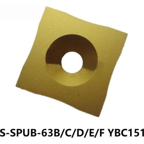 S-SPUB-63B S-SPUB-63C S-SPUB-63D S-SPUB-63E S-SPUB-63F YBC151 10pcs Original Carbide Inserts Lathe Cutter Tools Turning CNC