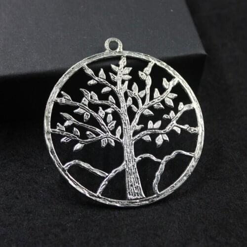 Fashion Big Size Life Tree Jewelry Charm For Women Round Bouquet Brooches Scarf /Dress Accessories Alloy tree ZA1357