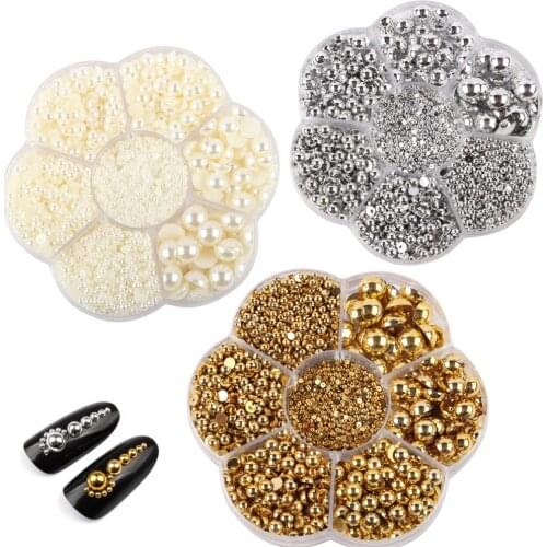 Mixed Size With Box Hotfix Rhines Strass Crystal Rhines Hotfix S Clothing Decor Pearls Flatback Nail Art Decor