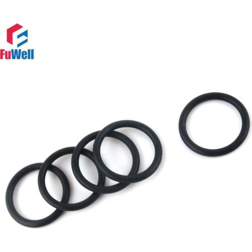 100pcs 3.5mm Thickness Nitrile Rubber O Rings Seals Gasket 35/36/37/38/39/40/41/42/43/44/45mm OD NBR O-rings Sealing Washer