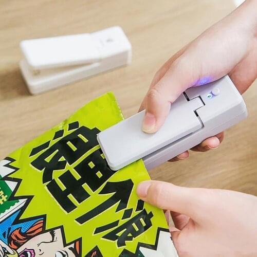 Go Out For A Picnic Can Carry Mini Sealing Machine Magnetic Sealing Machine Rechargeable Sealing Snack Sealing Machine
