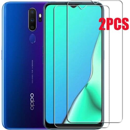2PCS FOR OPPO A5 A9 (2020) High HD Tempered Glass Protective On CPH1941 CPH1931 CPH1933, CPH1943 Screen Protector Film