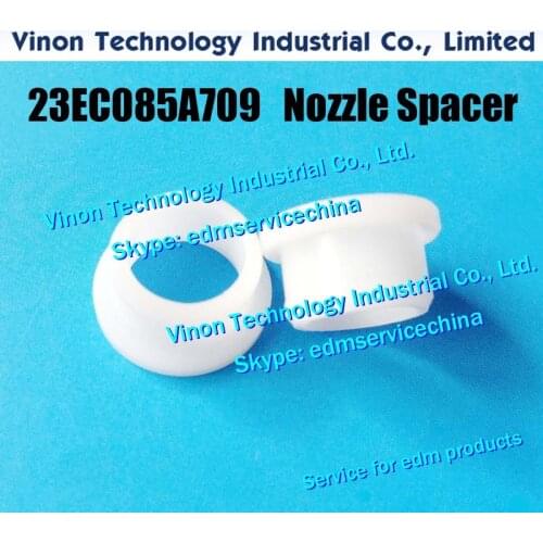 2pcs pack) 23EC085A709 edm Nozzle Spacer Lower high speed maching for Makino machines 23EC.085A.709