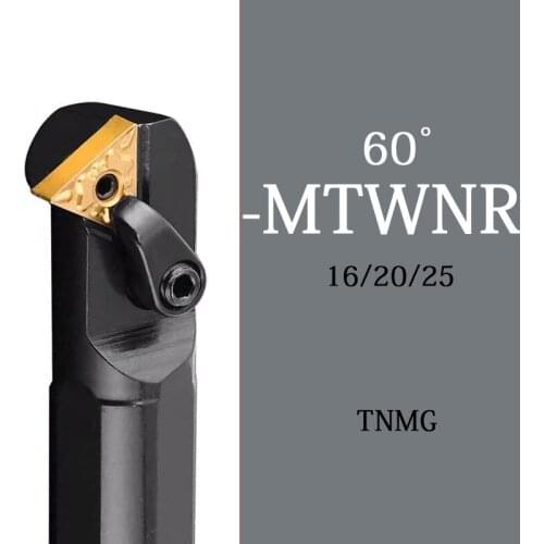 High Quality Internal Turning Tool Holder S16Q S20R S25S MTWNR16 MTWNL16 MTWNR CNC Lathe Cutting For Carbide Inserts TNMG1604