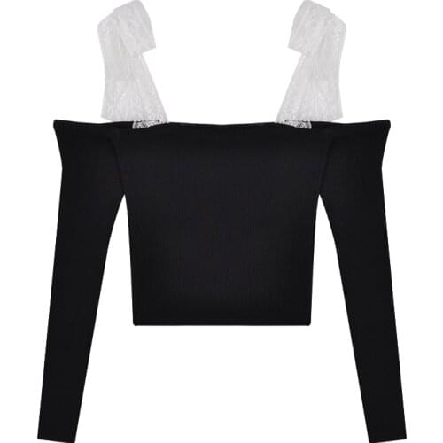 Cheap wholesale 2021 spring new fashion casual warm nice cropped sweater woman female OL fall sweaters for women BFy9101