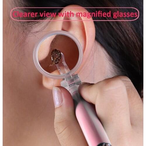 Wonderlife Flashlight for Kids Ear Cleaner Ear Cleaning Ear-pick Earwax Remover Luminous Ears Curette Light Spoon Tool