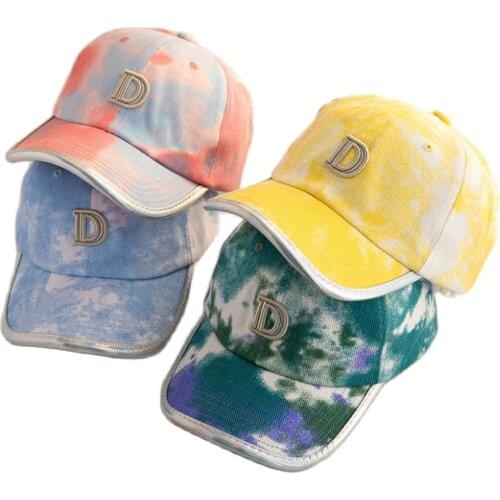 Doitbest 2021 Child Baseball Cap spring Hip Hop Embroidered D Letter summer kids Hats Boys Girls Caps snapback hat gorras