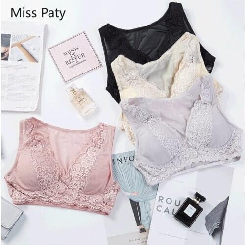 Deep V sexy lace top push up bras for women lingerie bralette brassiere plus size fashionable for large sizes underwear clothes