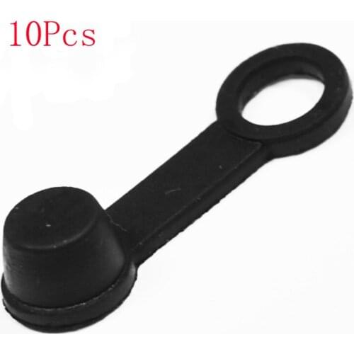 10Pcs/set Motorcycle Dust Cap Bleed Nipple Brake Screw Caps Brake Caliper Cover Motorcycle Valve Rubber Dust Cap
