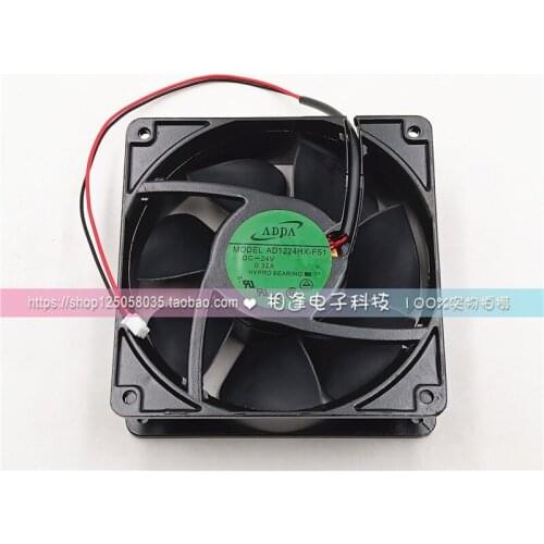 ADDA AD1224HX-F51 Server Cooling Fan DC 24V 0.32A 120x120x38mm 2-wire