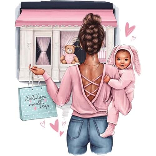 Momy Shopping Transfers For Clothing Diy Heat Transfer Tops Vinyl Fashion Appliqued Patterns For Clothing Mom Baby Pattern