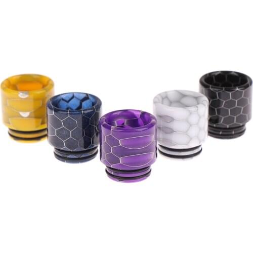 1PCS Wide Spiral Drip Tip Mouth Piece Anti Spit-Back Drip Tip 810 Cigarette Holder New Arrivals