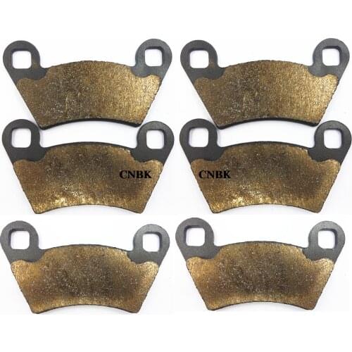 Brake Pads for POLARIS Quad PPS 1500 UTV 2x4 s.11 2x4 s.10 4x6 s.10 500 700 Ranger 2006 700 XP 2006 - 2009 Ranger All 2004 - 06
