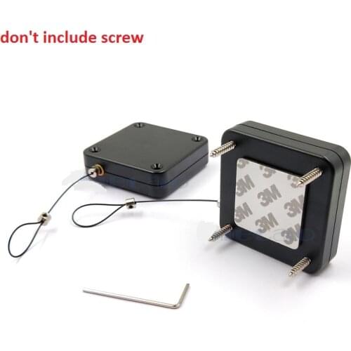 50 Pcs Long Wrie Retractable Pull Box Htc Vive VR Display Holder Anti-Theft Cable Automatic Retractable Wire Rope Lock