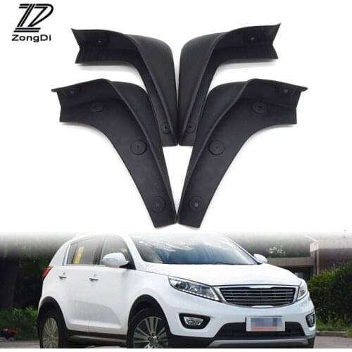 ZD Car Mudflaps Fit For 2011 2012 2013 2014 2015 KIA Sportage (SL) Mudflap Accessories Mud Flap Front Rear Mudguards Fenders
