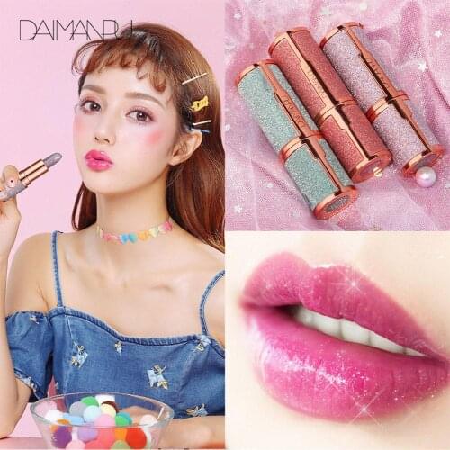 Starry Sky Jelly Non-Stick Cup Does Fade Color Temperature Change Girl Moisturizing Flash Film Color Changing Lipstick Lip Tint