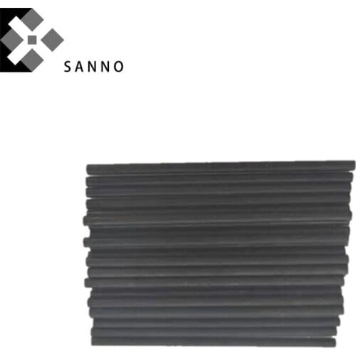 Free shipping 99.9% purity Molybdenum rolled rod D1mm -D18mm molybdenum solid stick bars black Mo metal for heating element