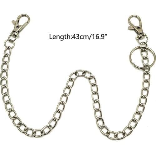 Punk Key Chain Rock Trousers Hipster Keychain Hip Hop Kpop Accessories Key Chains Pant Jean