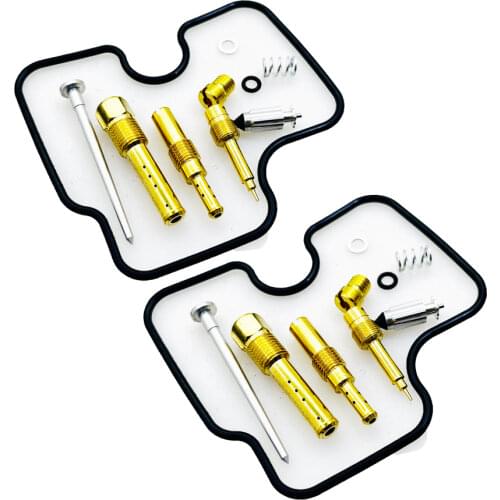 4 Set Motorcycle Carburetor Repair Kit Jet Needle Float Valve Gasket O-ring Rebuild Parts For Honda CB400 CB400SF V-TEC CBR250