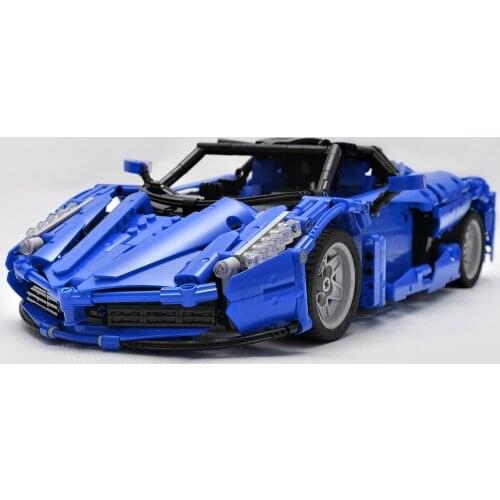 Ipin Legoins echnology building block moc-29075 small particle super sports car assembly toys static display boy birthday gifts