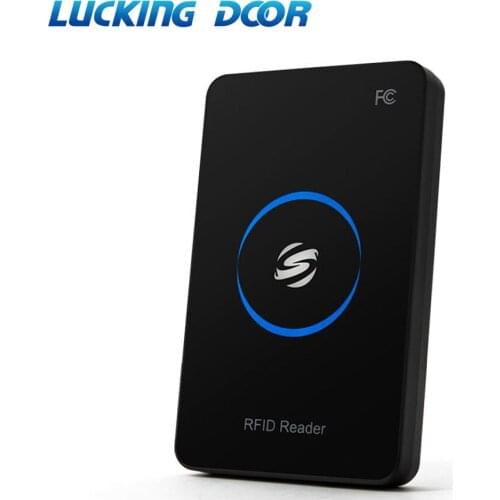 LUCKING DOOR 125Khz RFID Reader EM4100 USB Proximity Sensor Smart Card Reader for Access Control