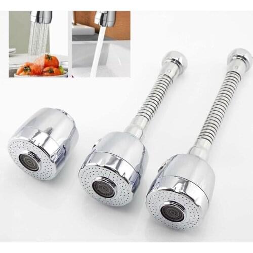 Adjustable kitchen Faucet Bubbler Tap water filter Nozzle flexible faucet adapter connector Aerator saver washing accessories