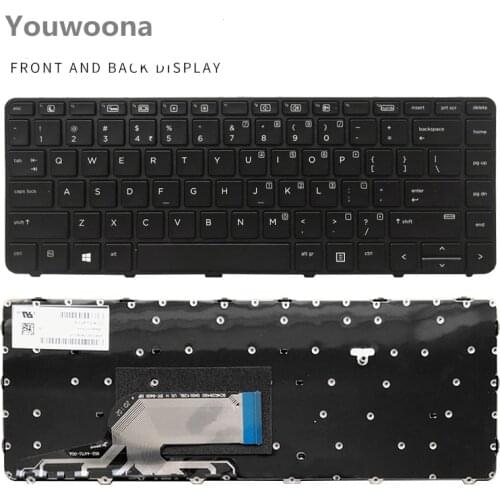 New Original Laptop Keyboard For HP Probook 430 440 445 G3 640 645 G2 HSTNN-Q98C Q02C