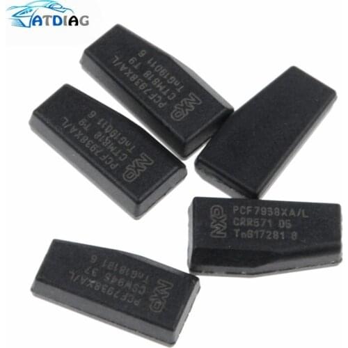 Newest wholesales ID47 PCF7938XA Carbon Transponder Chip For HONDA 2014 Car Key Chip