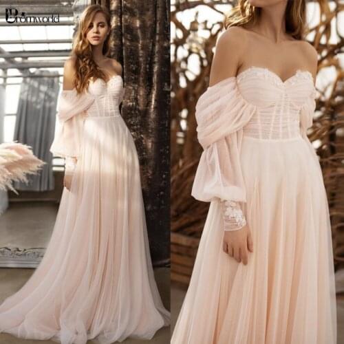 Длинные свадебные платья Promworld China At AliExpress