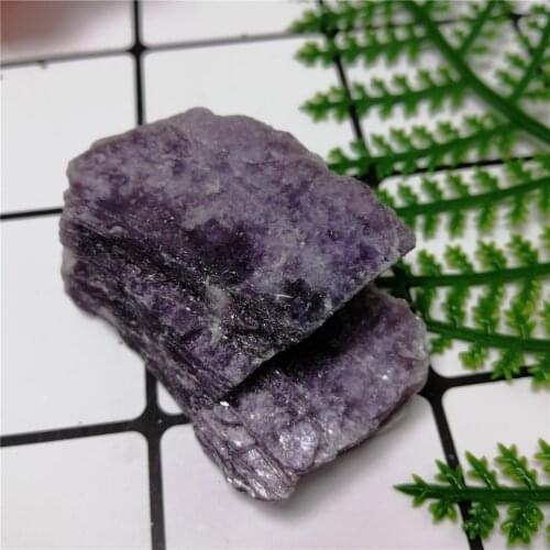 Rare stone Lepidolite Rough Monoclinic natural purple quartz mica specimen healing crystal specimen collection