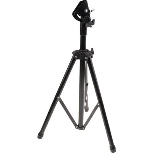 Tooyful Adjustable Metal Tripod Dumb Drum Stand Holder Practice Pad Rack Bracket Support Percussion Accessory