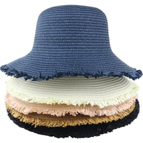 Womens Sun Hat Foldable Straw Hat UPF 50 Protection Anti-UV for Fashion Summer Beach Hat 6 colours