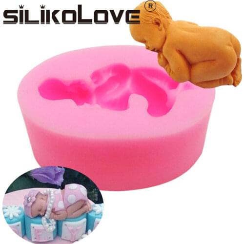 Silicone Soap Molds For Baby Soap Eco-Friendly Lovely Baby Design home decoration accessories Hot Selling Design